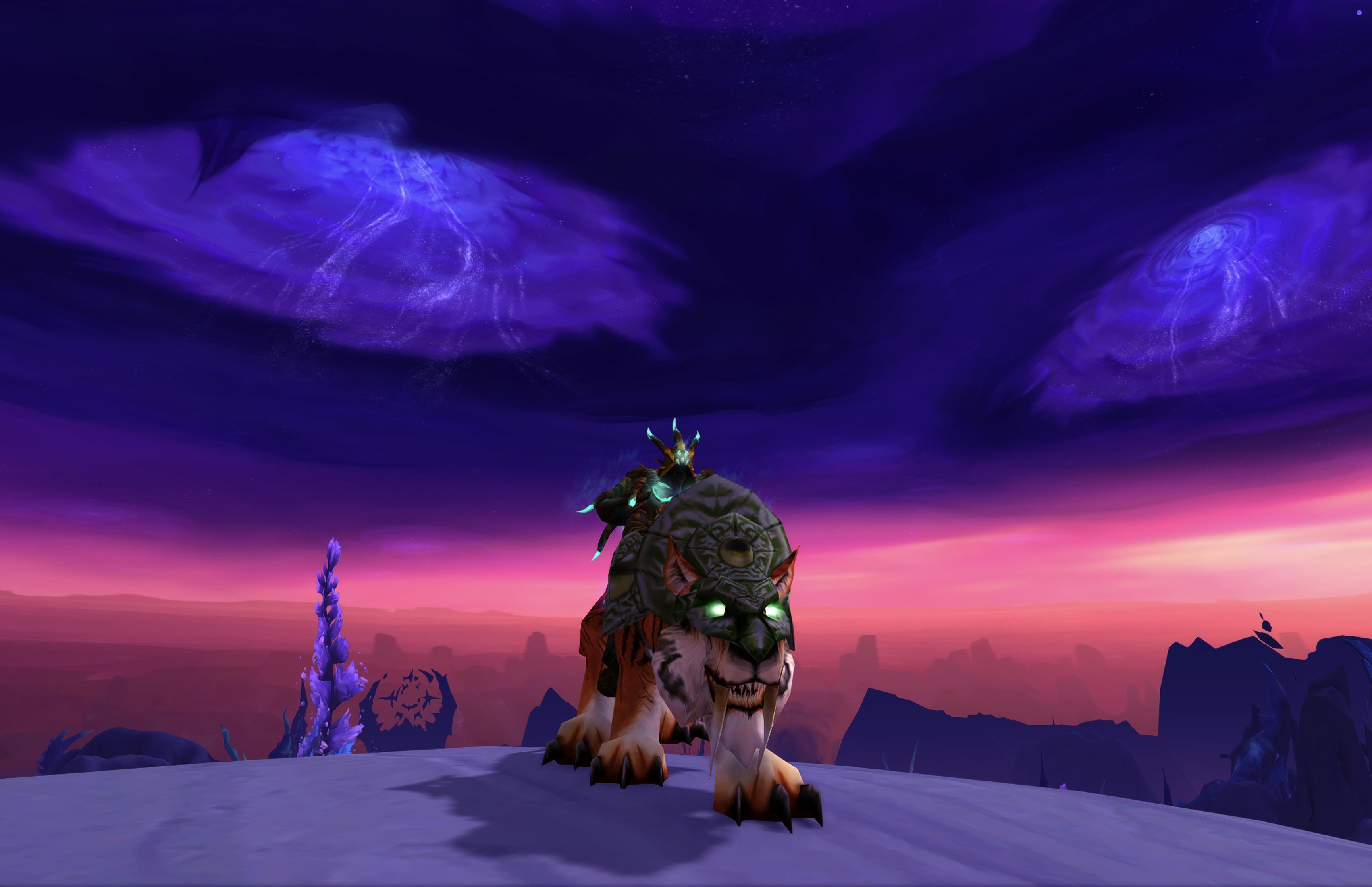 Loaded Legacy Vanity | MoP CM x3 + WoD CM | Druid Mage Tower Forms | Black / Plagued Proto | Black / White Crusader Horses | Swift Zulian Tiger