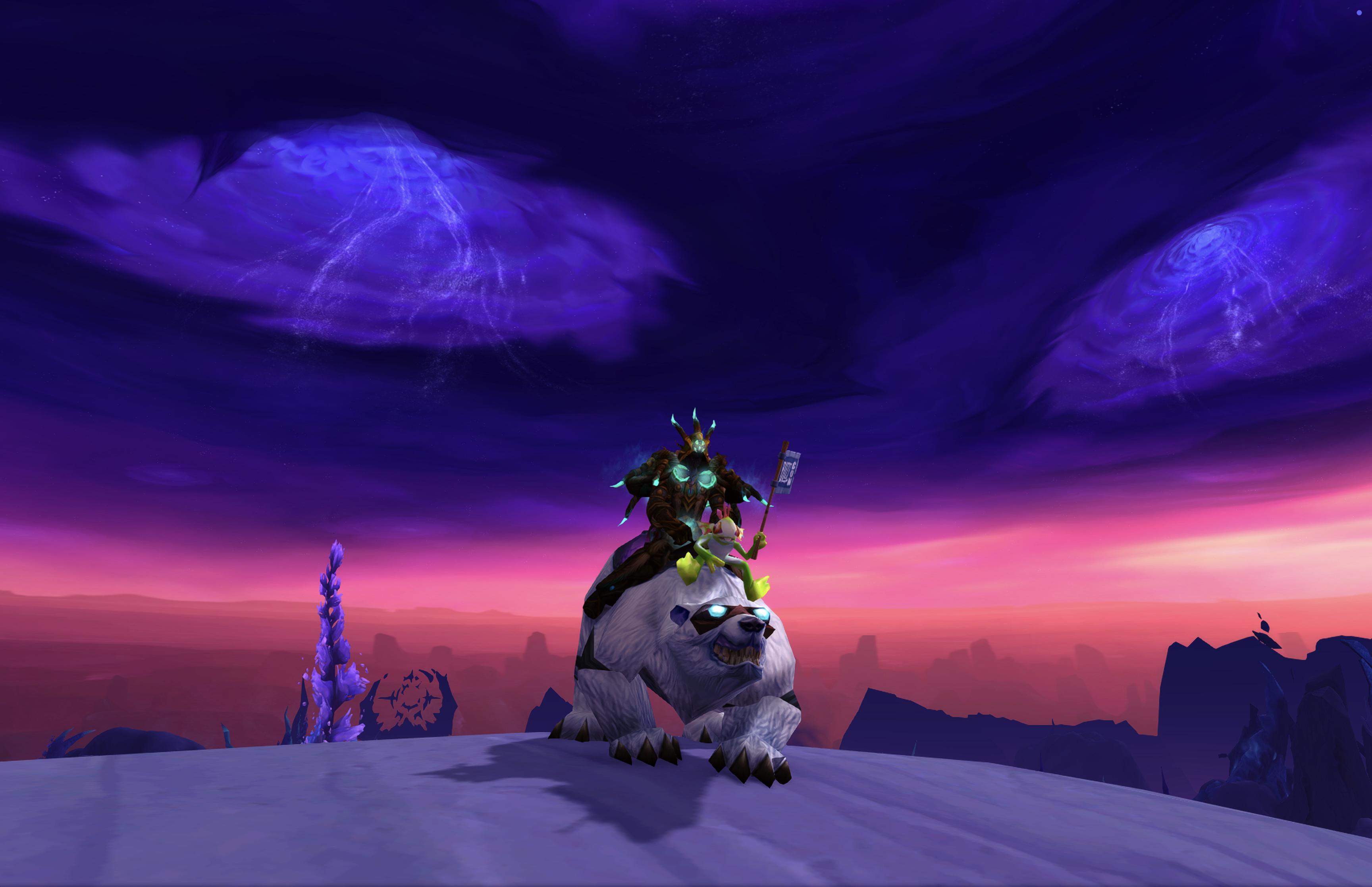 Loaded Legacy Vanity | MoP CM x3 + WoD CM | Druid Mage Tower Forms | Black / Plagued Proto | Black / White Crusader Horses | Swift Zulian Tiger - Image 7