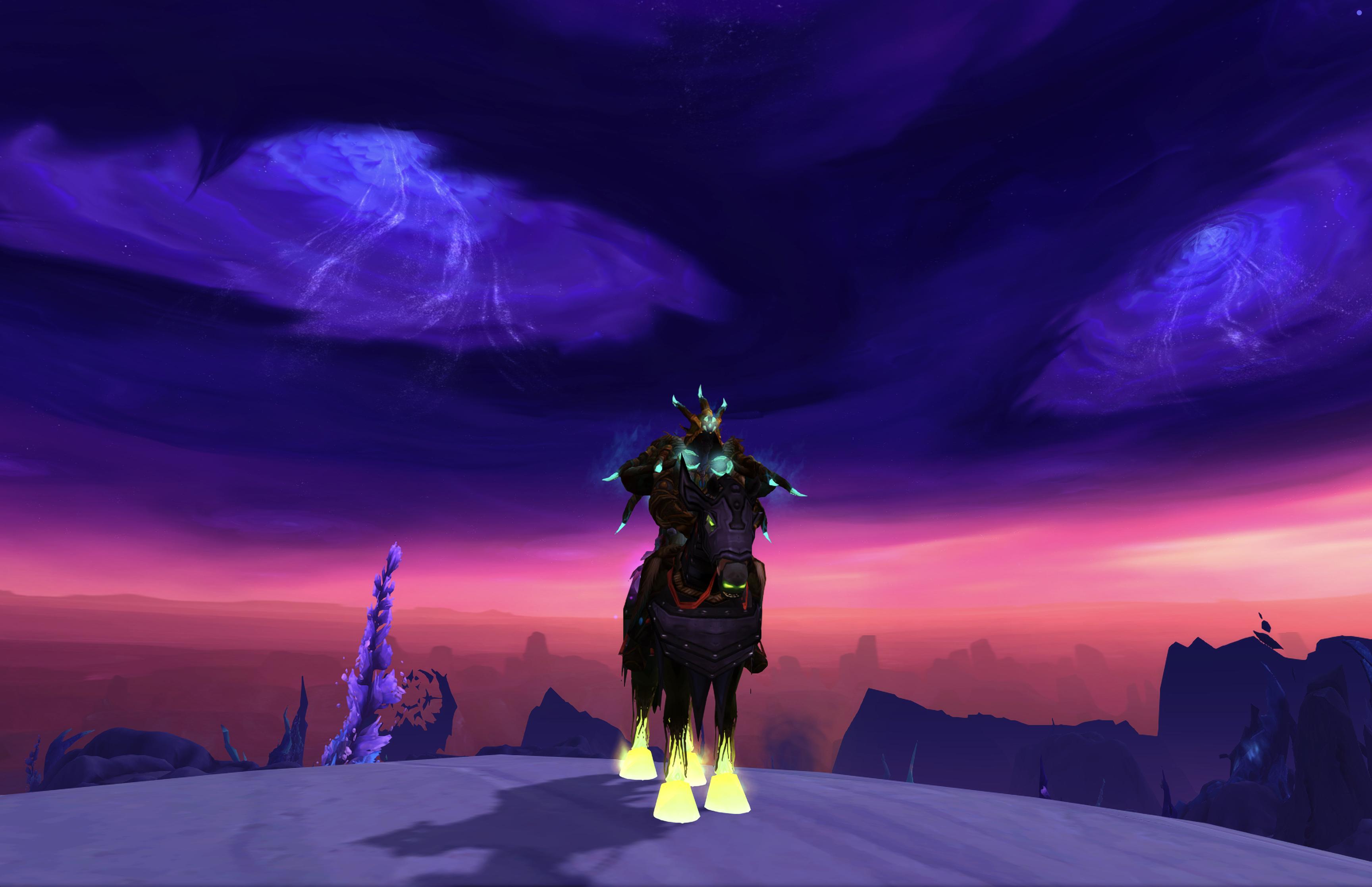 Loaded Legacy Vanity | MoP CM x3 + WoD CM | Druid Mage Tower Forms | Black / Plagued Proto | Black / White Crusader Horses | Swift Zulian Tiger - Image 10