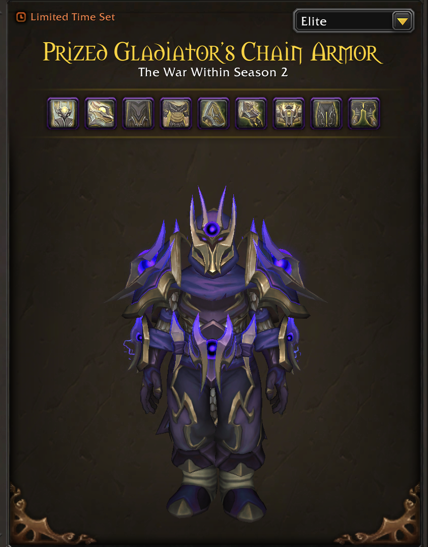 Forged Marshal Title | Blitz Rank 1 TWW S1 | 2x Gladiator | Grand Marshal / High Warlord | Multi Elite Sets | Level 90 Paladin - Image 30