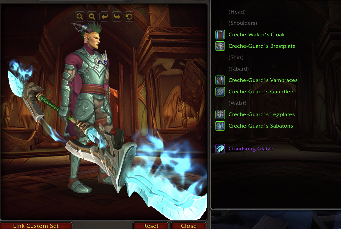 Legacy PvE & PvP Vanity | WoD CM Gold Weapons | Cloudsong Glaive |  Legion Elite S1 / S2 Warrior | Legion Elite S3 / S4 Warrior | Void Edge Illusion - Image 3