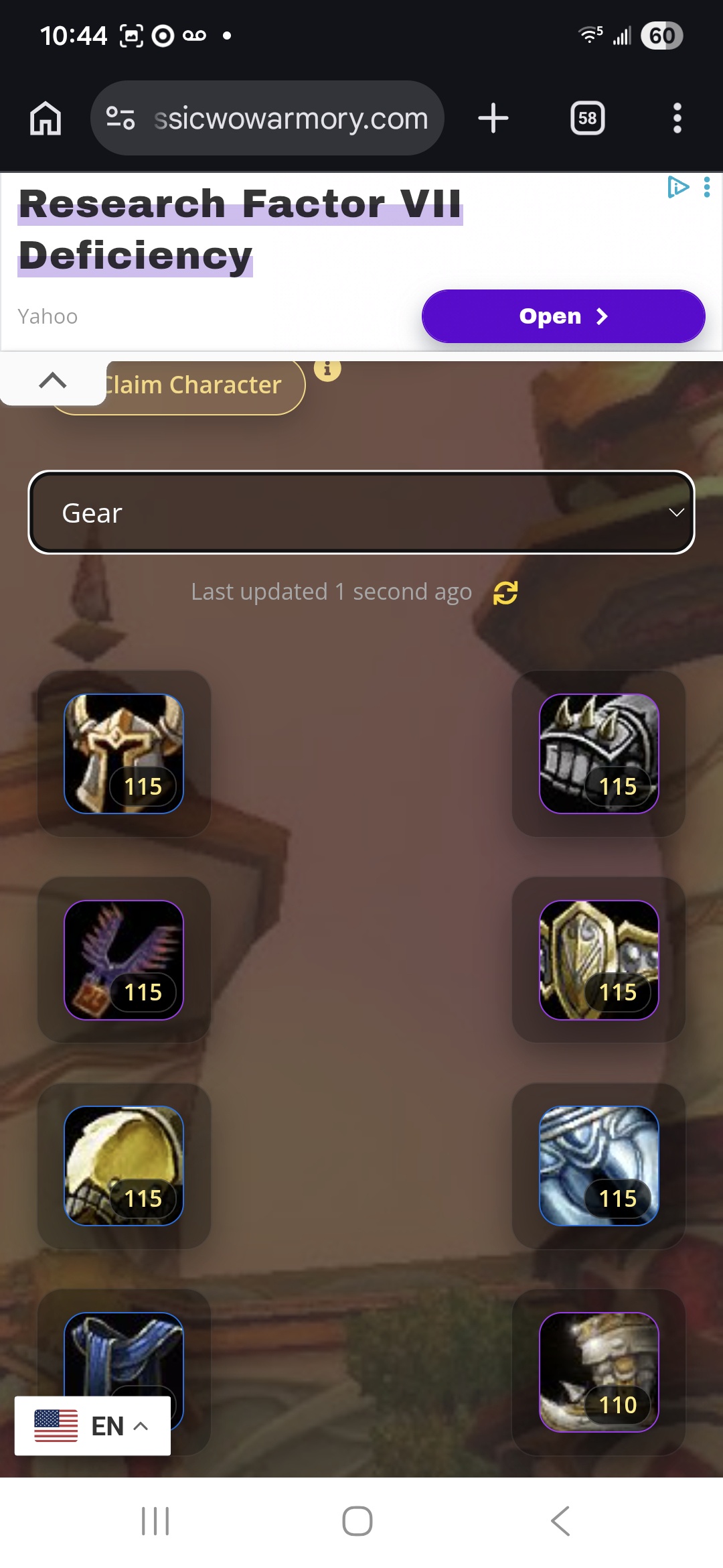 70 Blood Elf Paladin | 1437 Gear Score | 115 Ilvl | Kara Attuned | 60% Riding Skill | 200 Gold