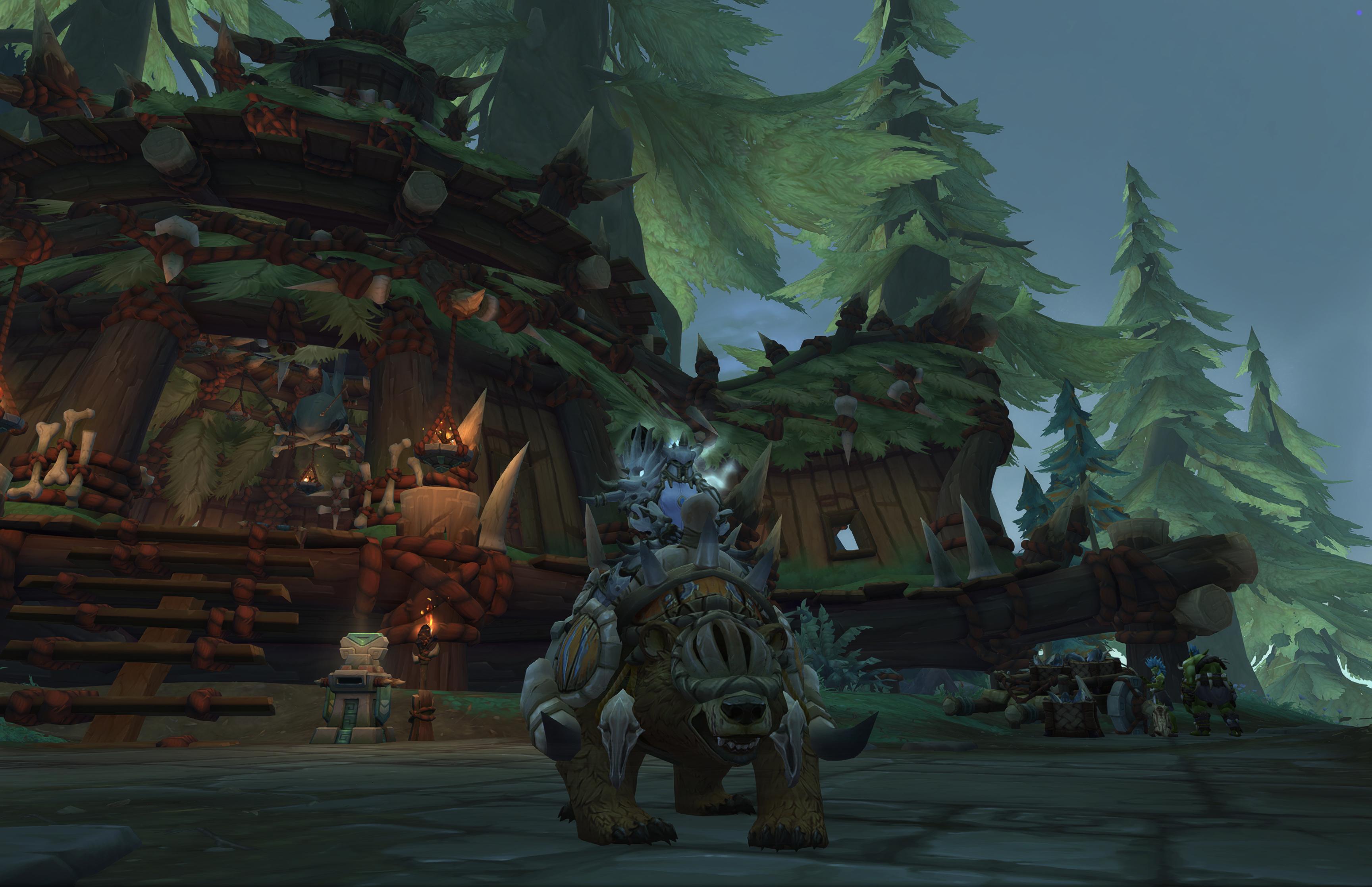 Level 90 Warrior | High Warlord / Grand Marshal | Sinful Gladiator Tabard | Sinful Flame Illusion | Trading Post Sets | Shadowlands Elite - Image 3