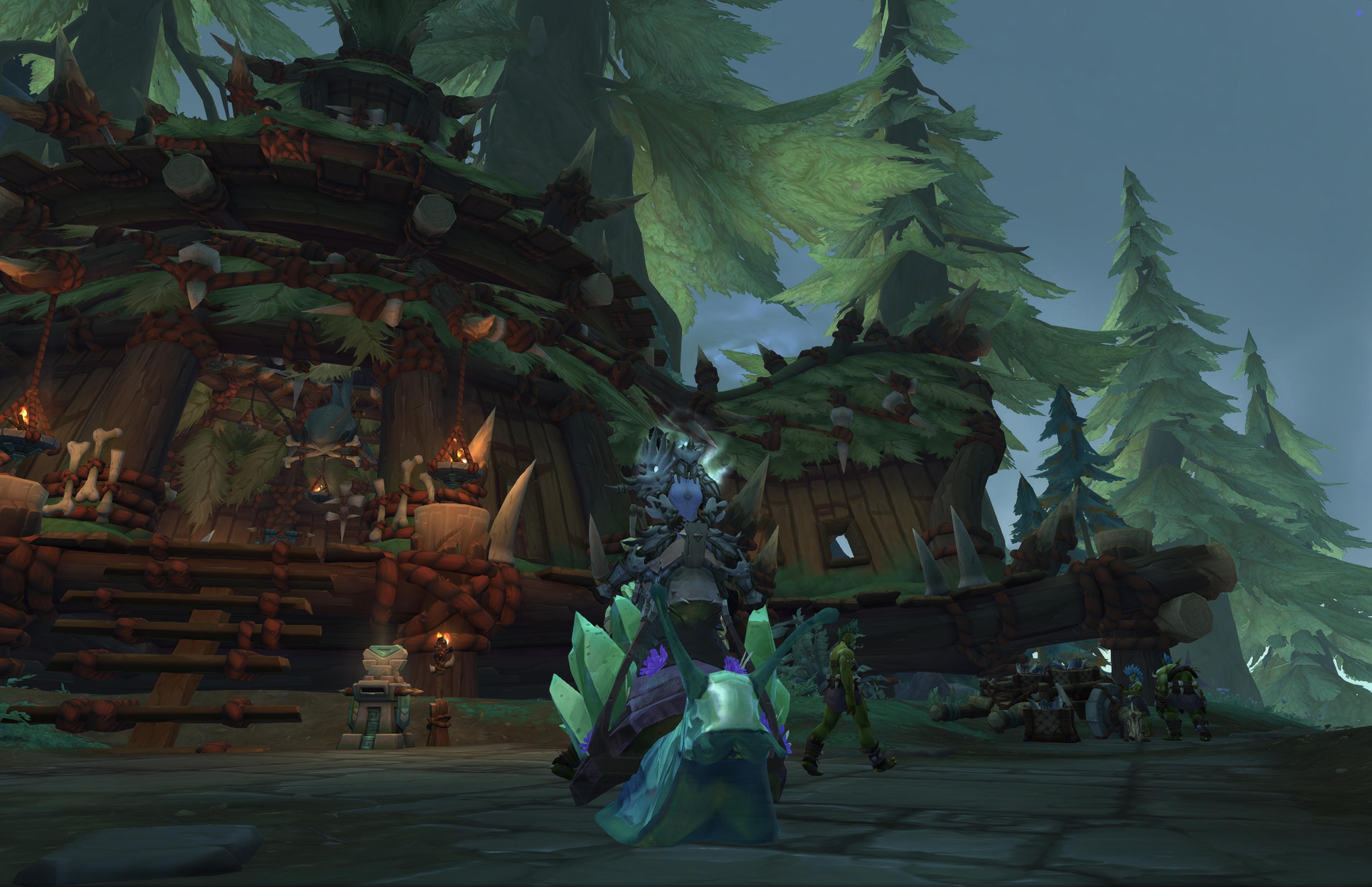 Level 90 Warrior | High Warlord / Grand Marshal | Sinful Gladiator Tabard | Sinful Flame Illusion | Trading Post Sets | Shadowlands Elite - Image 10
