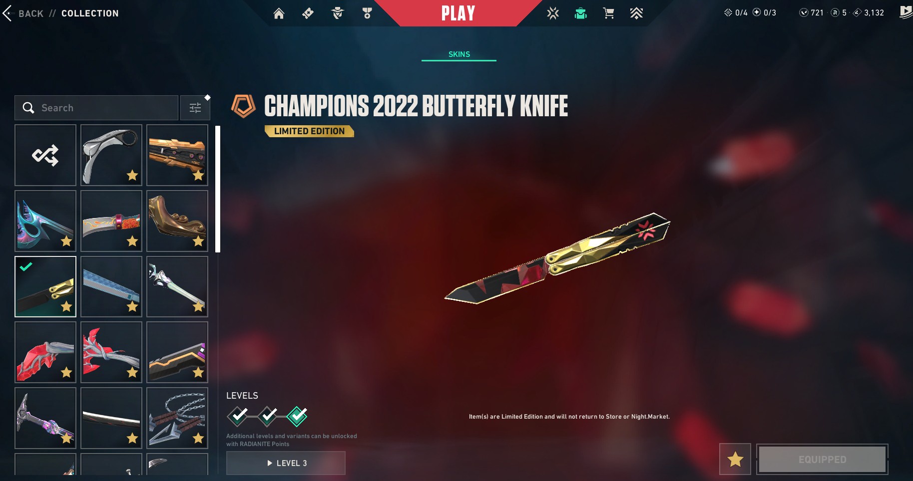 Immortal Peak | Champions 2022 Butterfly Knife | Elderflame Operator | 271 Skins | Full Email - Image 10
