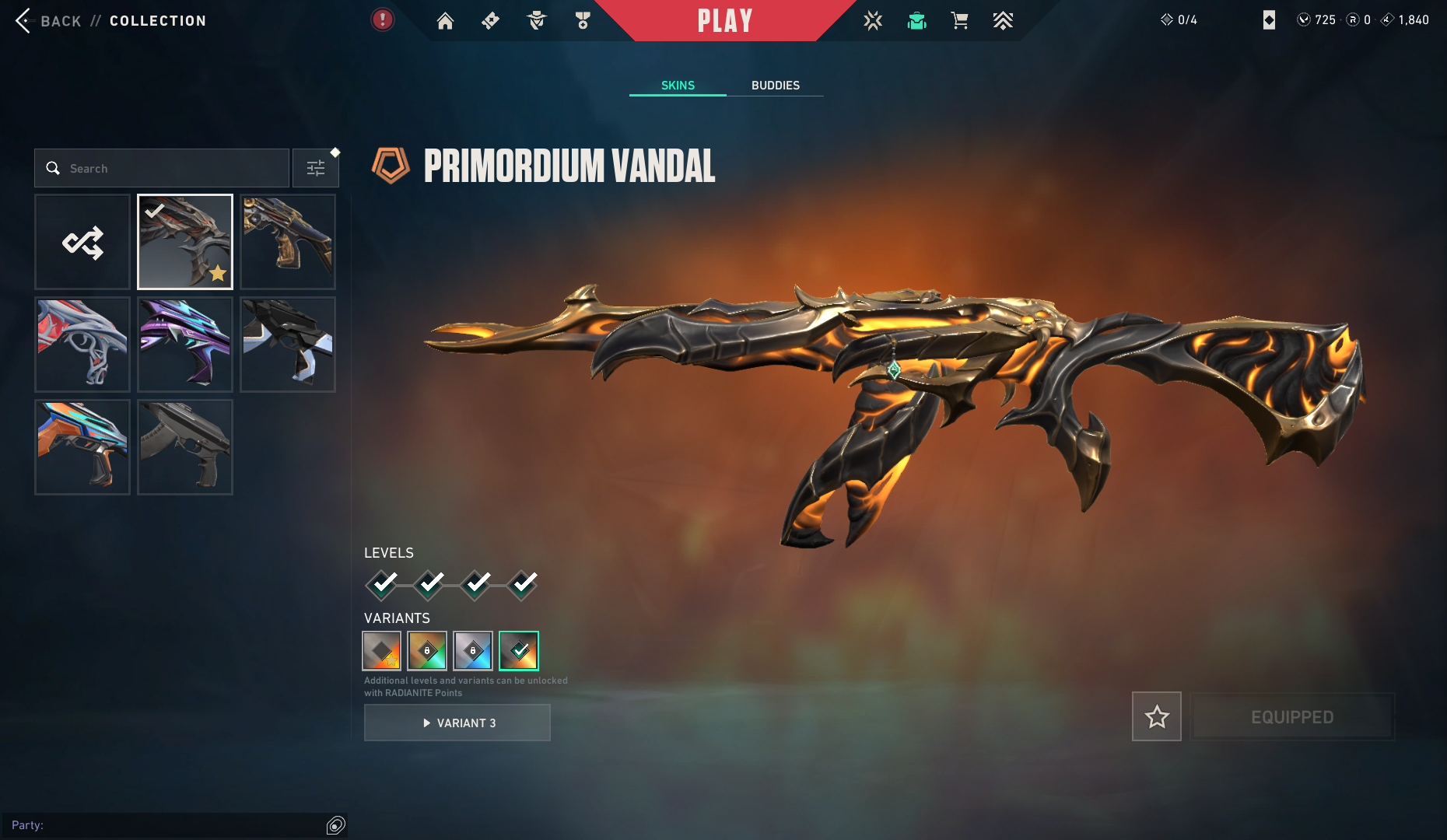 Ascendant Peak | Araxys Bio-Atomizers | Gaia's Vengeance Vandal | 44 Skins | Full Email - Image 3