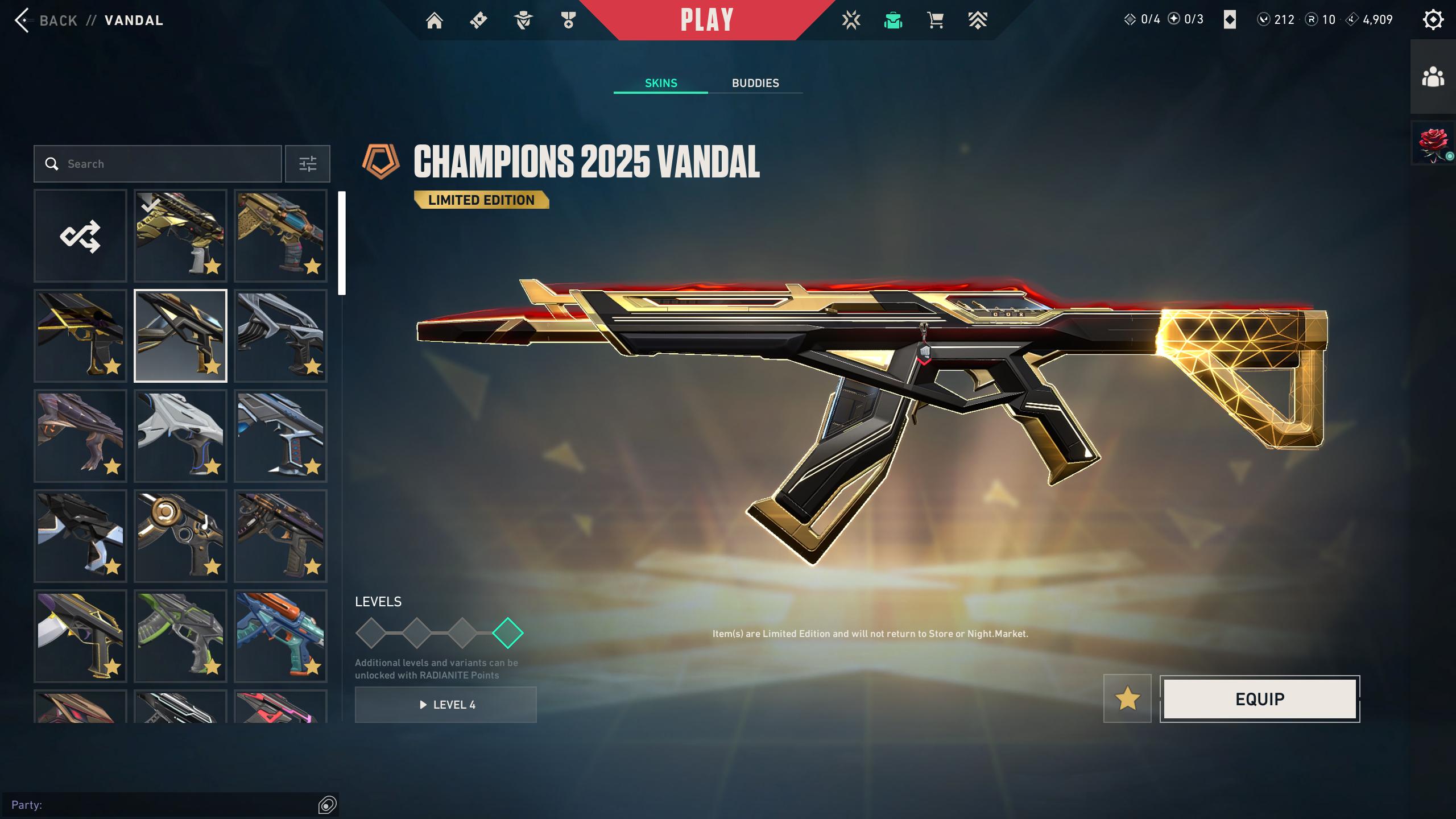 Diamond Peak | Champions 2021 Karambit + Vandal | 510 Skins | Full Email - Image 5