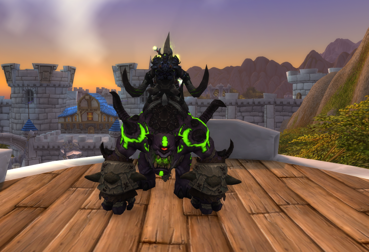 Legacy PvP Vanity | "Merciless Gladiator" Rank 1 | 6x Gladiator Mounts | All TBC Gladiator Mounts | Amani War Bear | TBC, Wrath, WoD Glads - Image 11