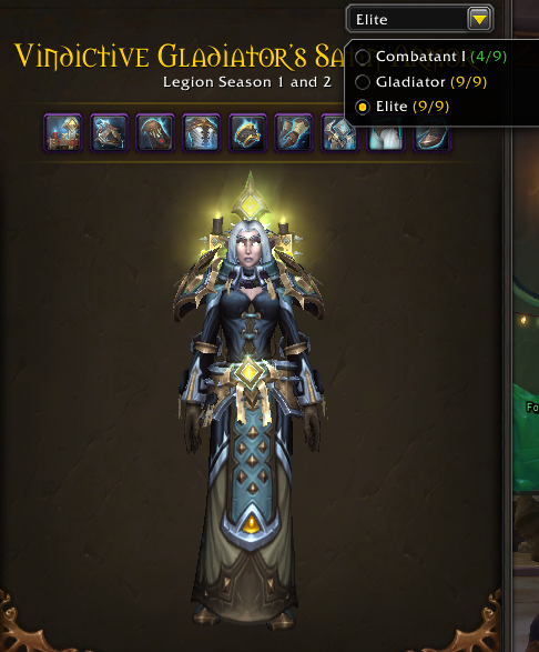 Prestigious PvE & PvP Vanity | 7x Gladiator Mounts | Spectral Tiger | Arena Master Title | 9x PvP Illusions & 10x PvP Tabards | Loaded MoP Classic Attached - Image 9