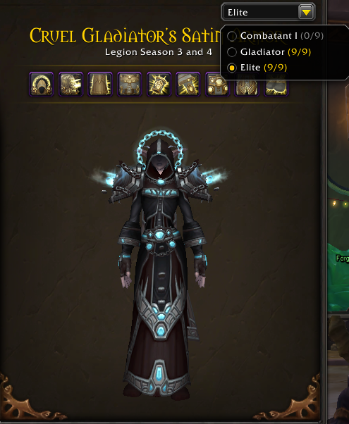 Prestigious PvE & PvP Vanity | 7x Gladiator Mounts | Spectral Tiger | Arena Master Title | 9x PvP Illusions & 10x PvP Tabards | Loaded MoP Classic Attached - Image 10