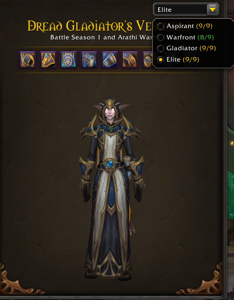Prestigious PvE & PvP Vanity | 7x Gladiator Mounts | Spectral Tiger | Arena Master Title | 9x PvP Illusions & 10x PvP Tabards | Loaded MoP Classic Attached - Image 12