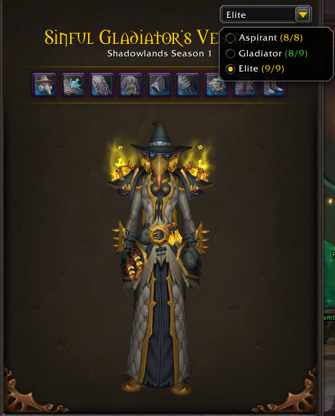 Prestigious PvE & PvP Vanity | 7x Gladiator Mounts | Spectral Tiger | Arena Master Title | 9x PvP Illusions & 10x PvP Tabards | Loaded MoP Classic Attached - Image 15