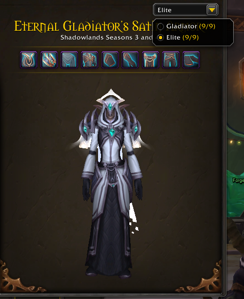Prestigious PvE & PvP Vanity | 7x Gladiator Mounts | Spectral Tiger | Arena Master Title | 9x PvP Illusions & 10x PvP Tabards | Loaded MoP Classic Attached - Image 17
