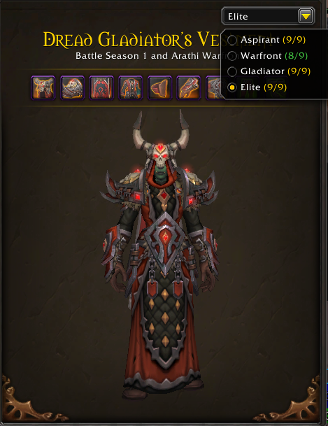 Prestigious PvE & PvP Vanity | 7x Gladiator Mounts | Spectral Tiger | Arena Master Title | 9x PvP Illusions & 10x PvP Tabards | Loaded MoP Classic Attached - Image 22