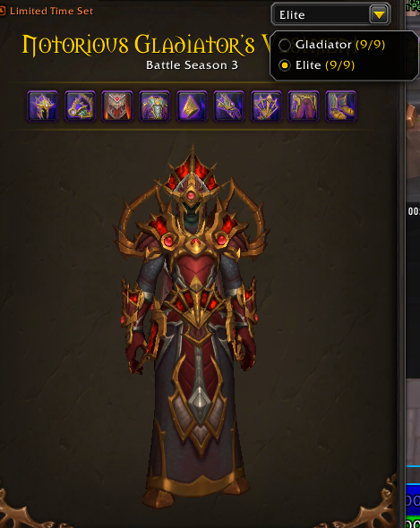 Prestigious PvE & PvP Vanity | 7x Gladiator Mounts | Spectral Tiger | Arena Master Title | 9x PvP Illusions & 10x PvP Tabards | Loaded MoP Classic Attached - Image 24