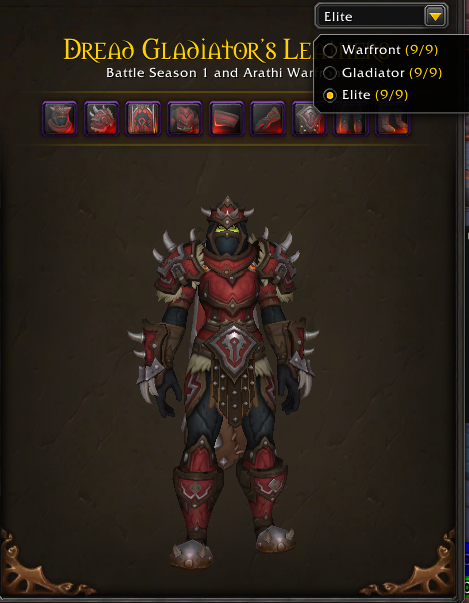 Prestigious PvE & PvP Vanity | 7x Gladiator Mounts | Spectral Tiger | Arena Master Title | 9x PvP Illusions & 10x PvP Tabards | Loaded MoP Classic Attached - Image 26