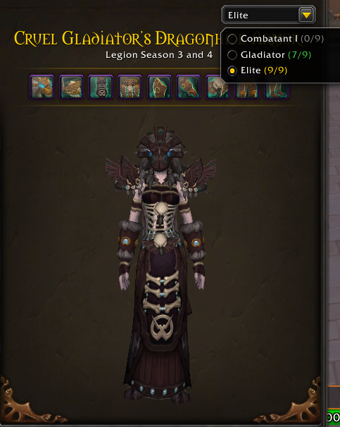 Prestigious PvE & PvP Vanity | 7x Gladiator Mounts | Spectral Tiger | Arena Master Title | 9x PvP Illusions & 10x PvP Tabards | Loaded MoP Classic Attached - Image 33