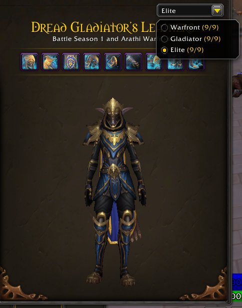 Prestigious PvE & PvP Vanity | 7x Gladiator Mounts | Spectral Tiger | Arena Master Title | 9x PvP Illusions & 10x PvP Tabards | Loaded MoP Classic Attached - Image 35