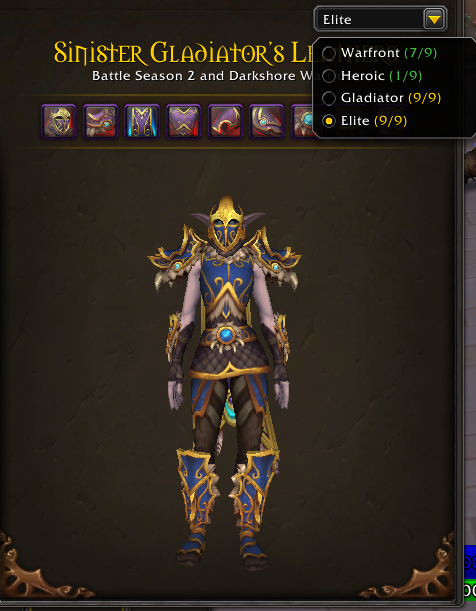 Prestigious PvE & PvP Vanity | 7x Gladiator Mounts | Spectral Tiger | Arena Master Title | 9x PvP Illusions & 10x PvP Tabards | Loaded MoP Classic Attached - Image 36
