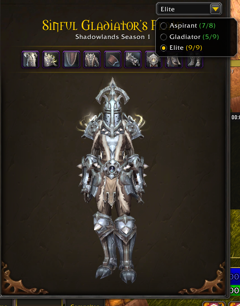 Prestigious PvE & PvP Vanity | 7x Gladiator Mounts | Spectral Tiger | Arena Master Title | 9x PvP Illusions & 10x PvP Tabards | Loaded MoP Classic Attached - Image 40