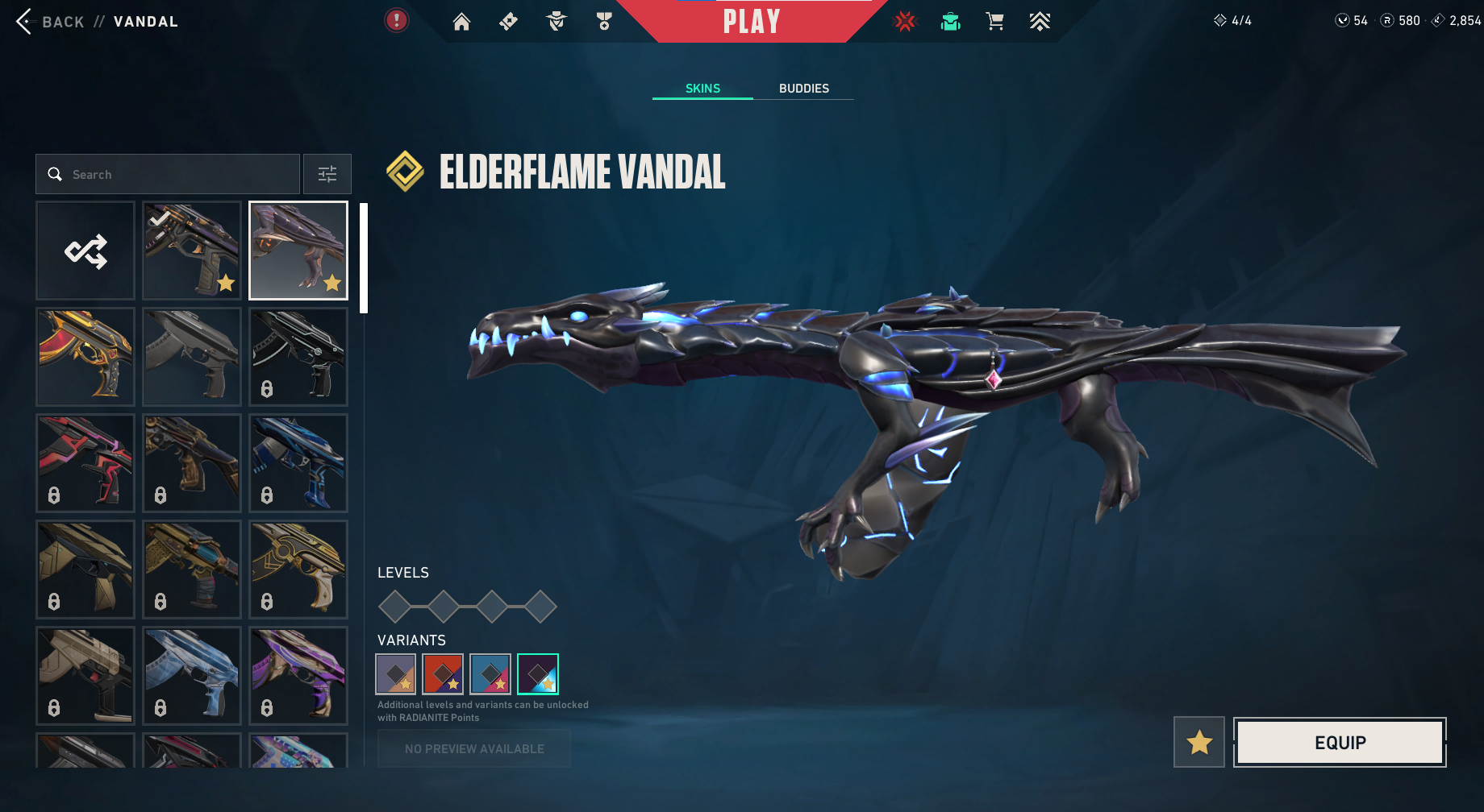 Immortal Peak | Elderflame Vandal | 35 Skins | Full Email - Image 3