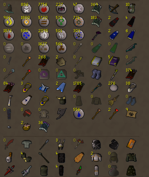 1900 Total | 109 Combat | Fire Cape | Quest Cape - Image 3