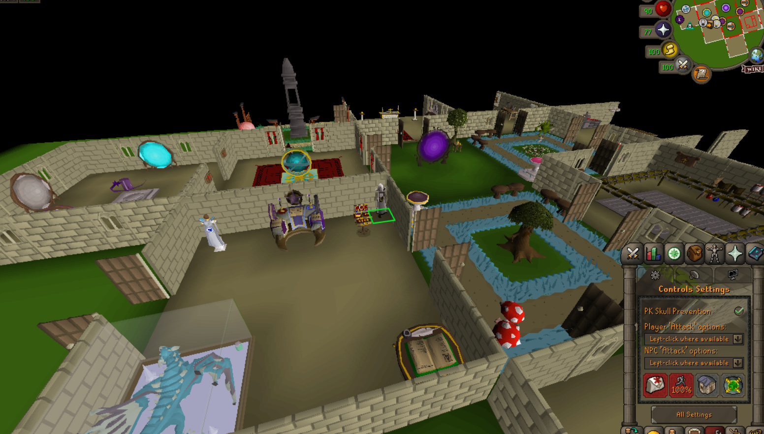 1900 Total | 109 Combat | Fire Cape | Quest Cape - Image 7