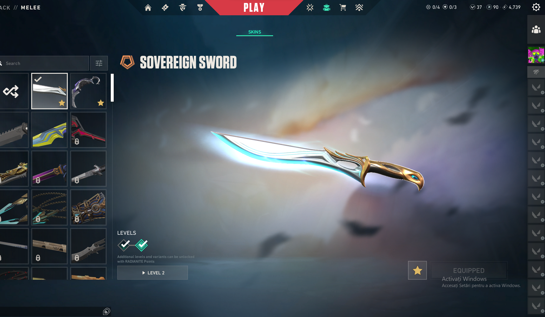 Platinum Peak | Reaver Karambit | Gaia's Vengeance Vandal | 46 Skins | Full Email - Image 3