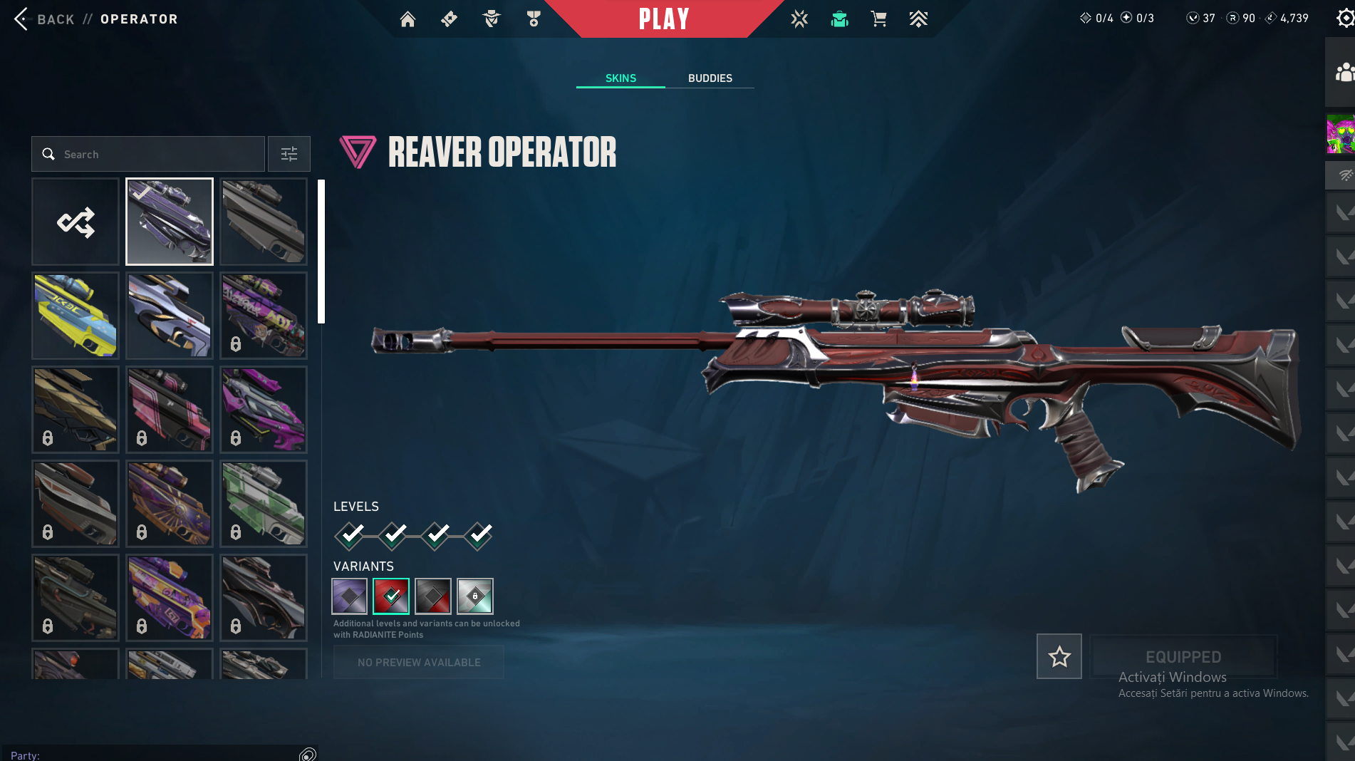Platinum Peak | Reaver Karambit | Gaia's Vengeance Vandal | 46 Skins | Full Email - Image 4