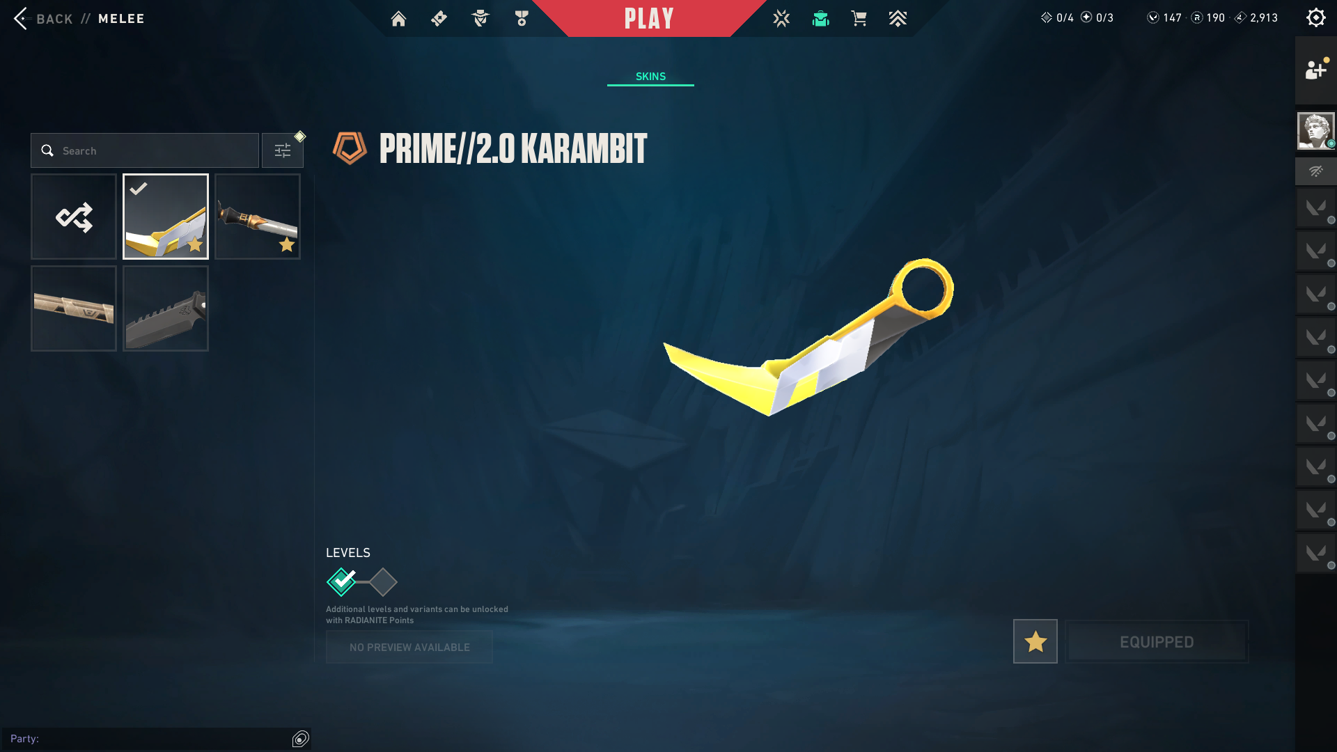 Immortal Peak | Prime//2.0 Karambit | Gaia's Vengeance Vandal | 40 Skins | Full Email - Image 5