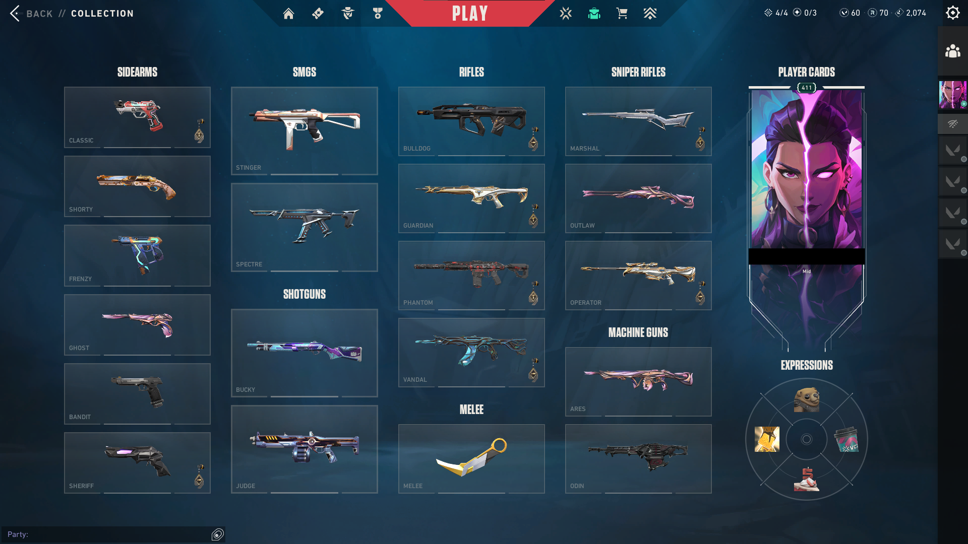 Radiant Peak | Champions 2025 Butterfly Knife + Vandal | 54 Skins | Full Email - Image 4