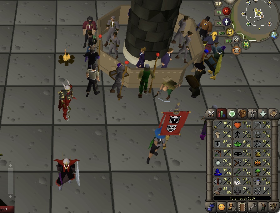 1807 Total | 115 Combat | Fire Cape - Image 3
