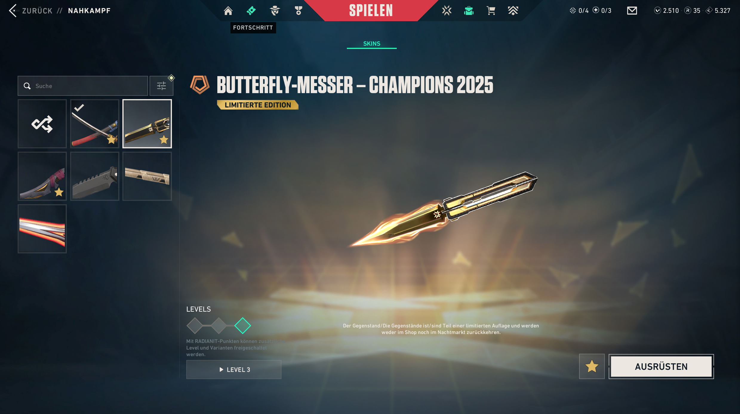Diamond Peak | Champions 2025 Butterfly Knife + Vandal | 20 Skins - Image 5