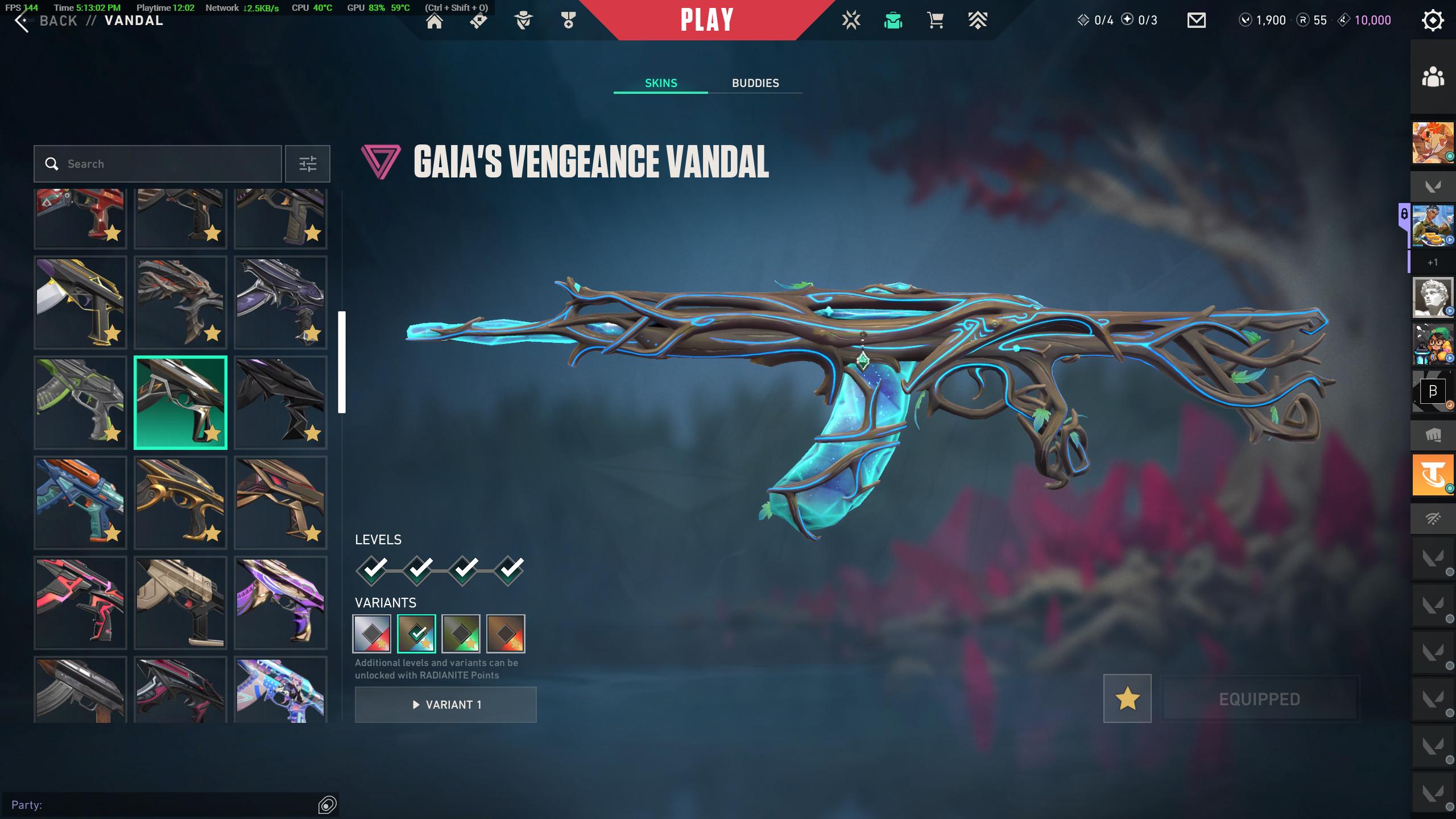 Ascendant Peak | Araxys Bio-Atomizers | Champions 2021 Vandal | 489 Skins | Full Email - Image 3