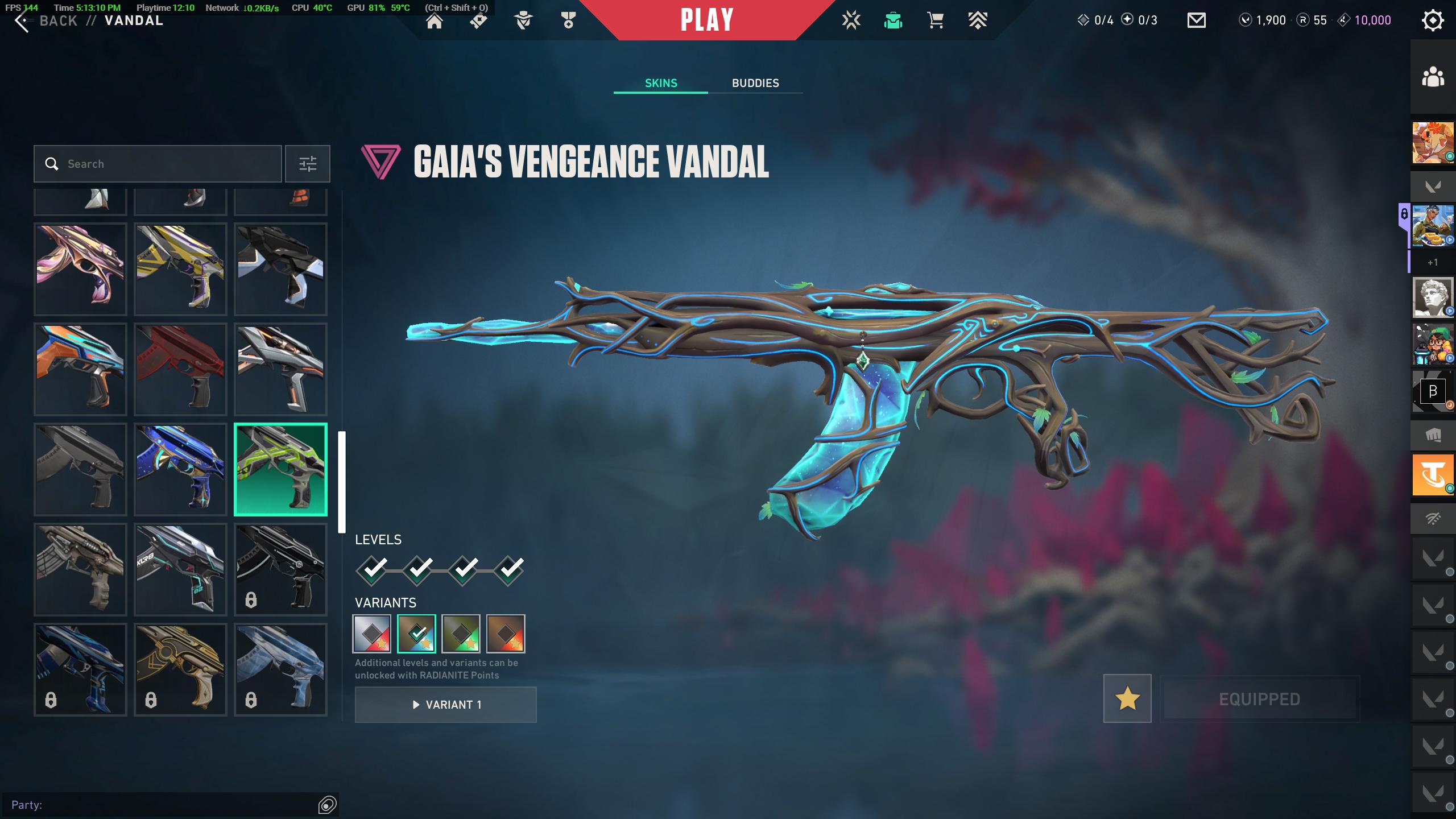 Ascendant Peak | Araxys Bio-Atomizers | Champions 2021 Vandal | 489 Skins | Full Email - Image 5