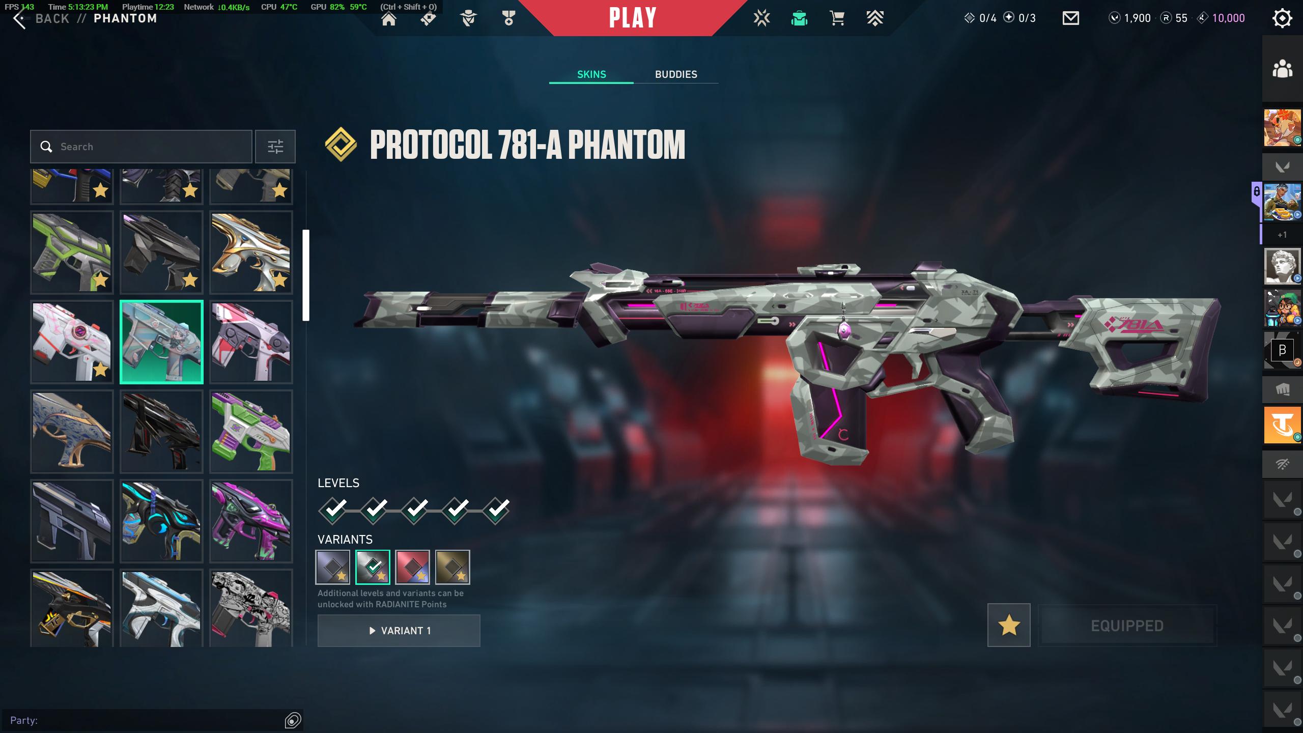 Ascendant Peak | Araxys Bio-Atomizers | Champions 2021 Vandal | 489 Skins | Full Email - Image 7