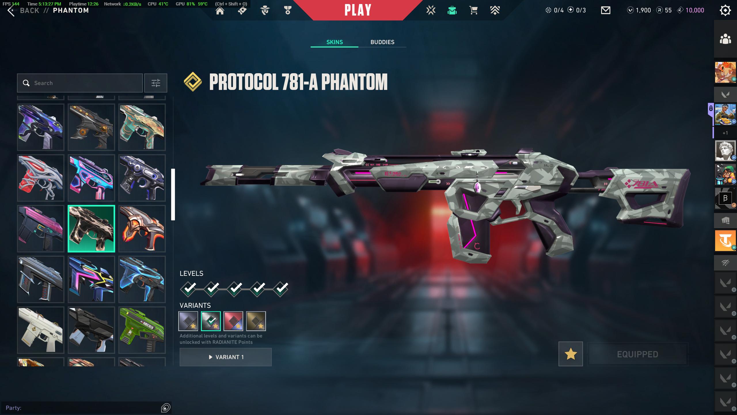 Ascendant Peak | Araxys Bio-Atomizers | Champions 2021 Vandal | 489 Skins | Full Email - Image 8