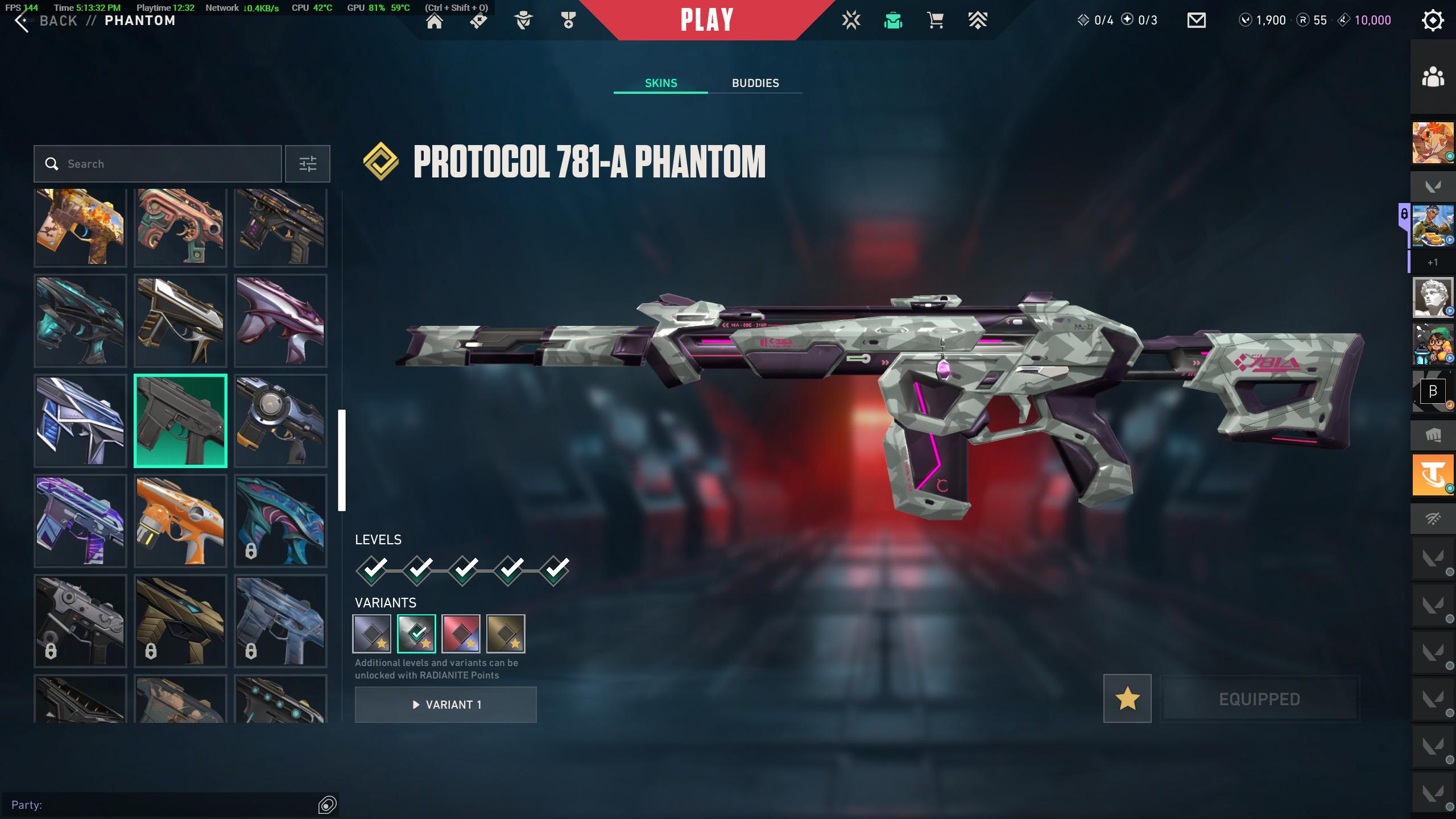 Ascendant Peak | Araxys Bio-Atomizers | Champions 2021 Vandal | 489 Skins | Full Email - Image 9