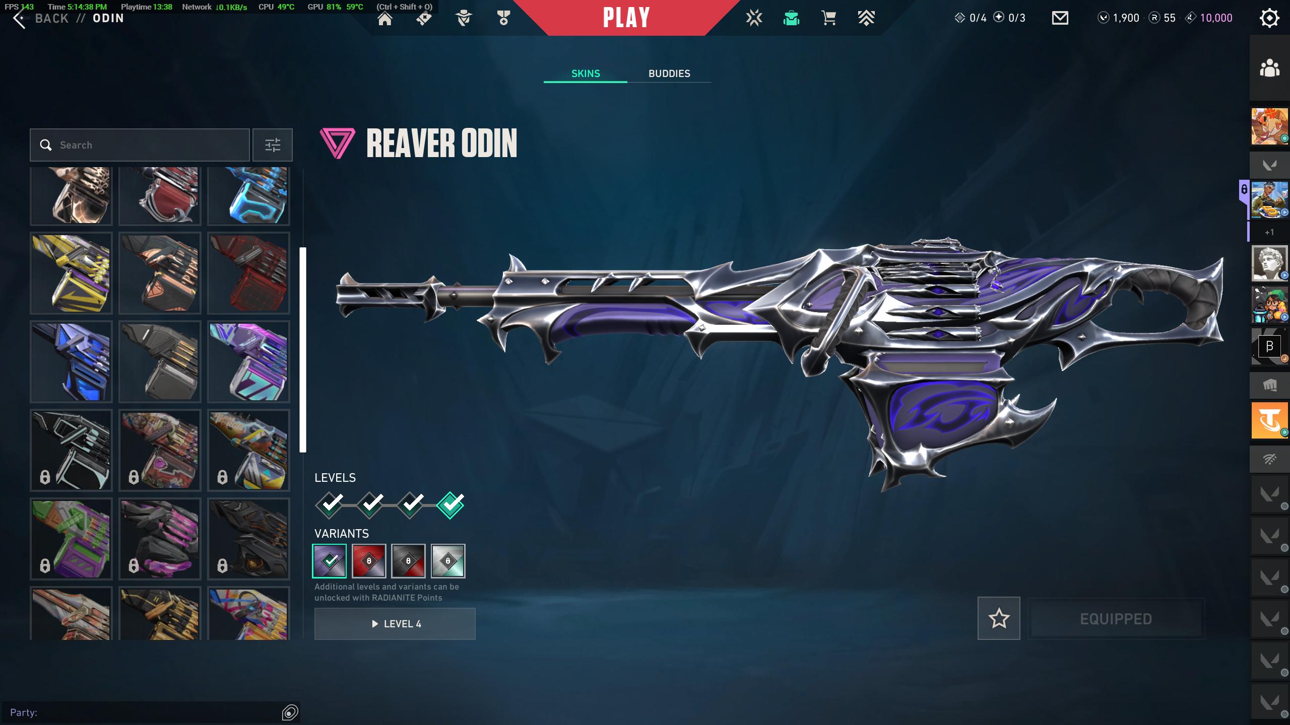 Ascendant Peak | Araxys Bio-Atomizers | Champions 2021 Vandal | 489 Skins | Full Email - Image 16