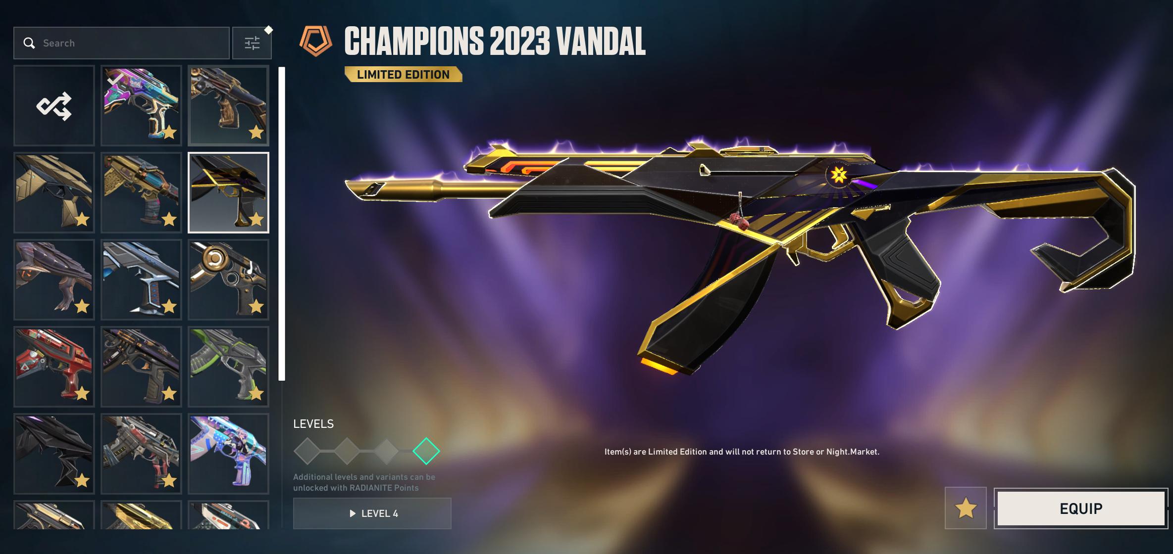 Silver Peak | Champions 2024 Blade | Champions 2023 Vandal | 50 Skins | Full Email - Image 8