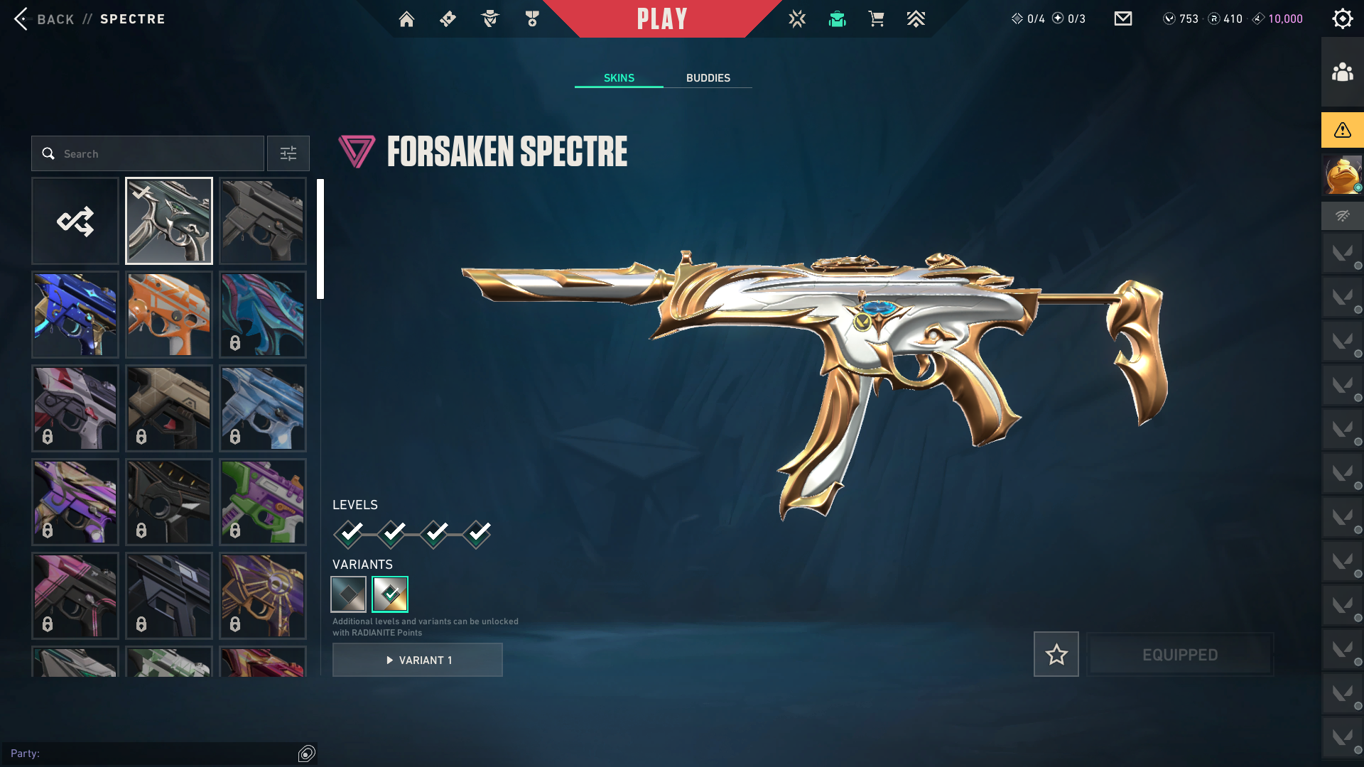 AP | Platinum Peak | Magepunk Shock Gauntlet | Forsaken Spectre | 89 Skins - Image 10