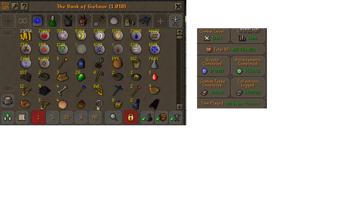 Old School RuneScape Account