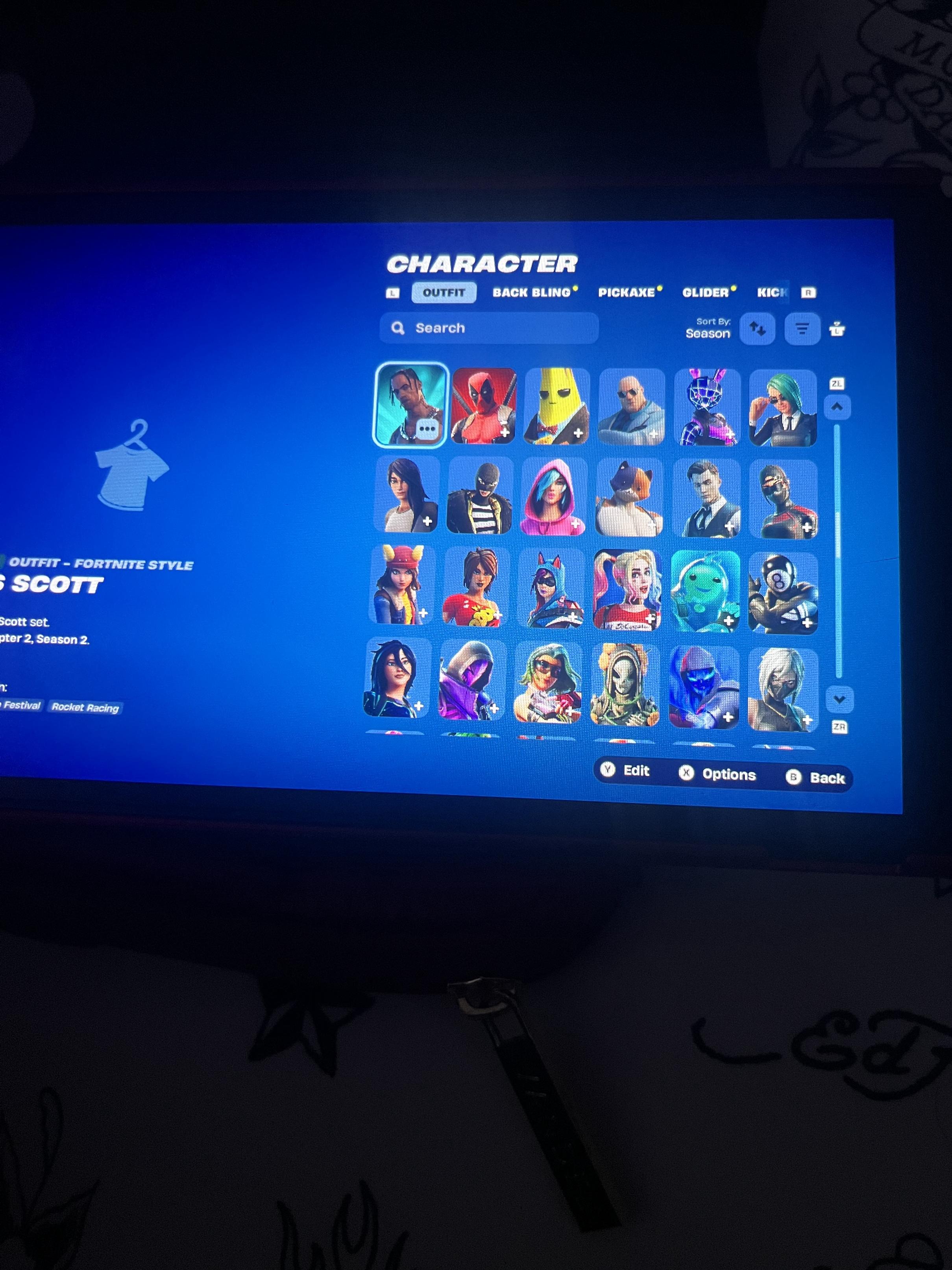 Travis Scott | Gambit | 189 Skins | Season 3 | Level 2164 - Image 4
