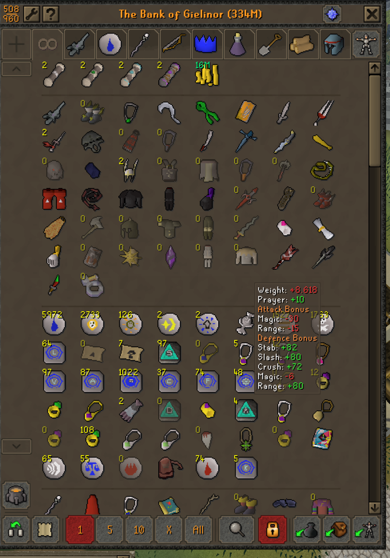 1361 Total | 102 Combat | Fire Cape - Image 3