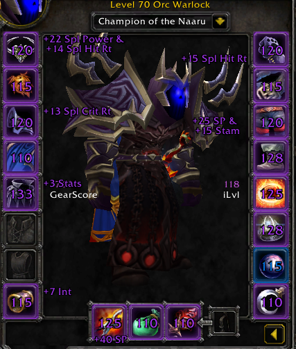 Level 70 Warlock | Dreamscythe US | 1760 Gear Score | 119 Item Level | BiS Gear | Full Voidheart Tier