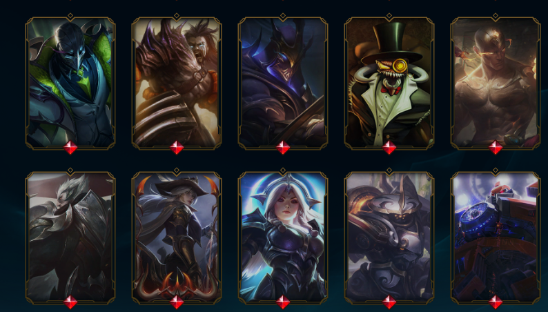 Platinum Peak | 170 Champions | 413 Skins | 35 Legendary Skins | Full Email - Image 8