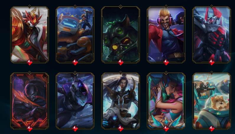 Platinum Peak | 170 Champions | 413 Skins | 35 Legendary Skins | Full Email - Image 9