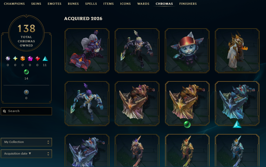 Platinum Peak | 170 Champions | 413 Skins | 35 Legendary Skins | Full Email - Image 13