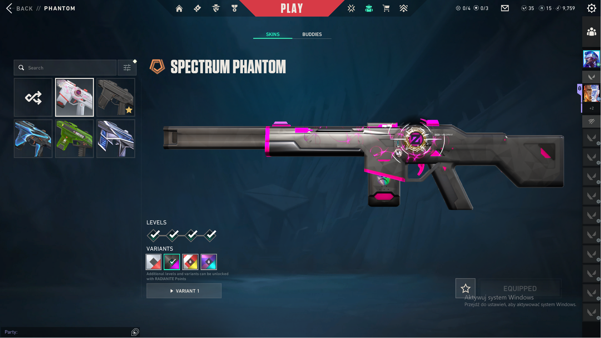 PC | Ascendant Peak | Champions 2025 Butterfly Knife + Vandal | 21 Skins - Image 3
