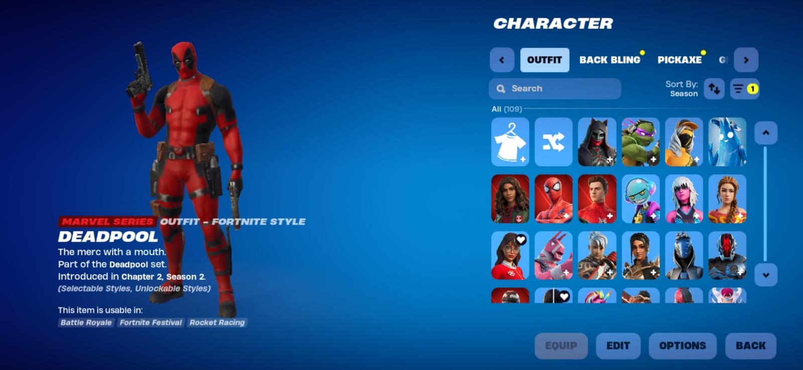 Astro Jack | Neymar Jr | 109 Skins | Chapter 2 season 1 | Level 1792 | Full Email - Image 3